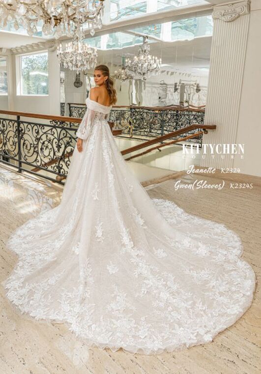 KITTYCHEN Couture JEANETTE GWEN, K2324 A-Line Wedding Dress - 5