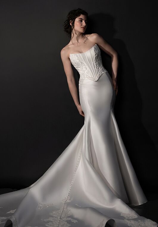 Martina Liana ML1902 Fit-and-Flare Wedding Dress - 4