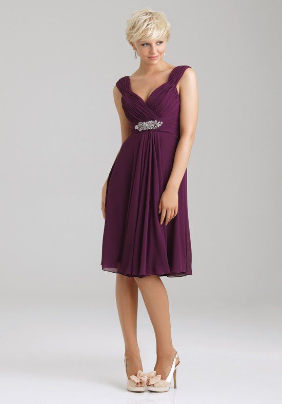 Allure Bridesmaids 1333 V-Neck Bridesmaid Dress - 1