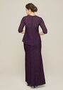 AW Bridal AW Jennifer Dress Purple Mother Of The Bride Dress - thumbnail - 3