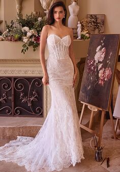 Andrea & Leo Couture WL044 Fit-and-Flare Wedding Dress