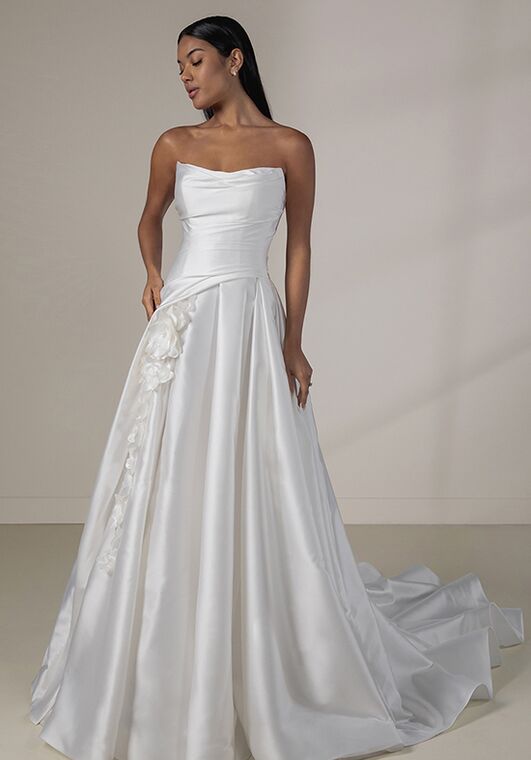 Martina Liana Luxe LE1418 A-Line Wedding Dress - 2