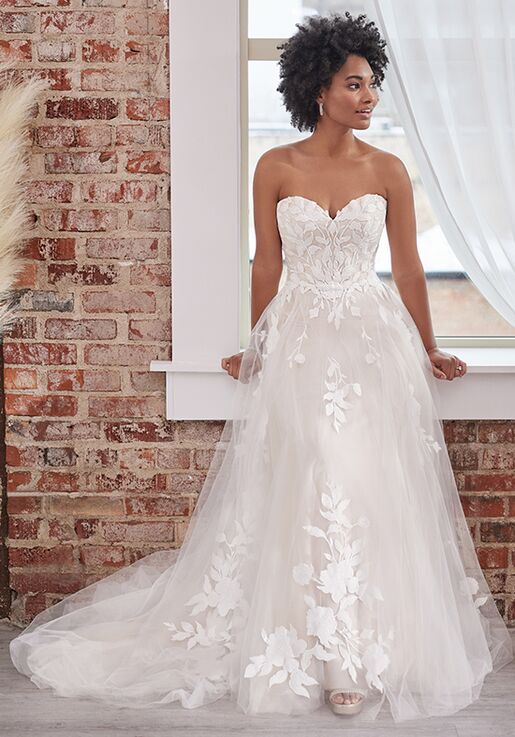 Rebecca Ingram HATTIE LANE LYNETTE MARIE A-Line Wedding Dress - 3