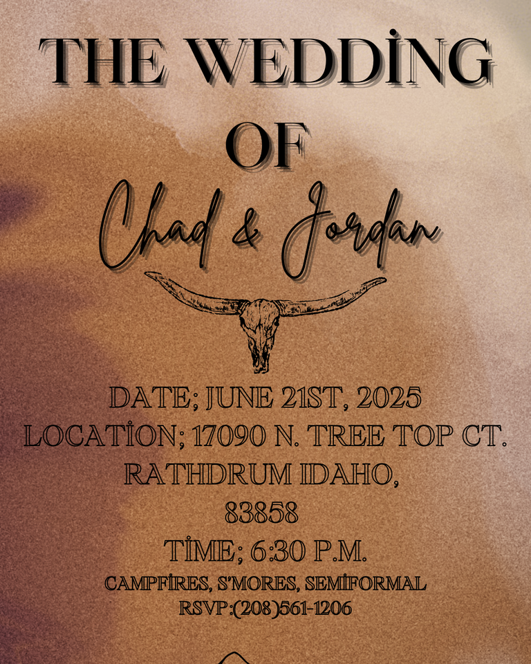 Jordan & Chad  Home Page Banner