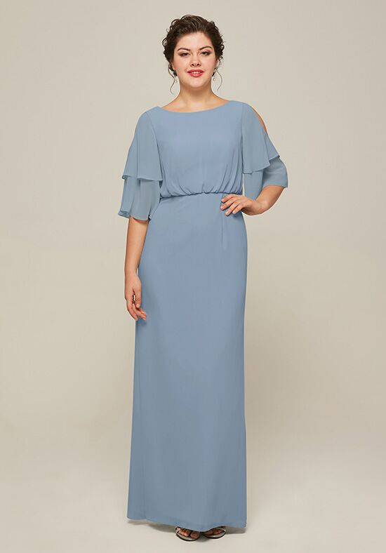 AW Bridal AW Mitzi Dress Blue Mother Of The Bride Dress - 1