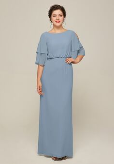 AW Bridal AW Mitzi Dress Blue Mother Of The Bride Dress