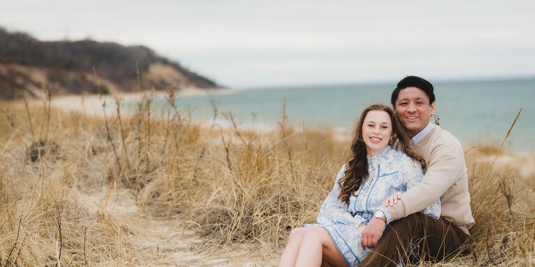 Allie & Nguyên Home Page Banner