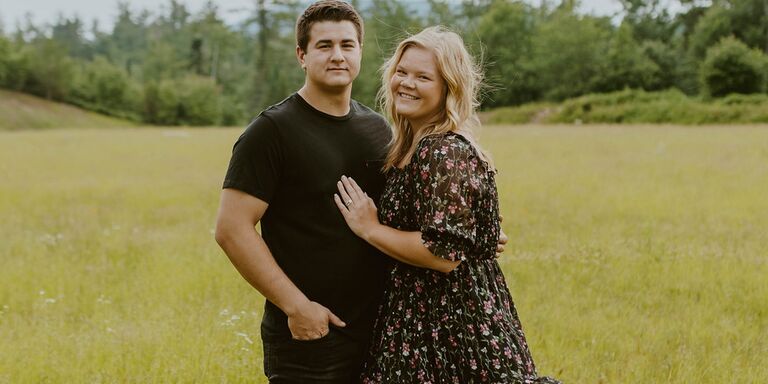 Senja & Corey Home Page Banner