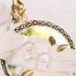 Hand Sanitizer Wedding Favors on Gold Tray