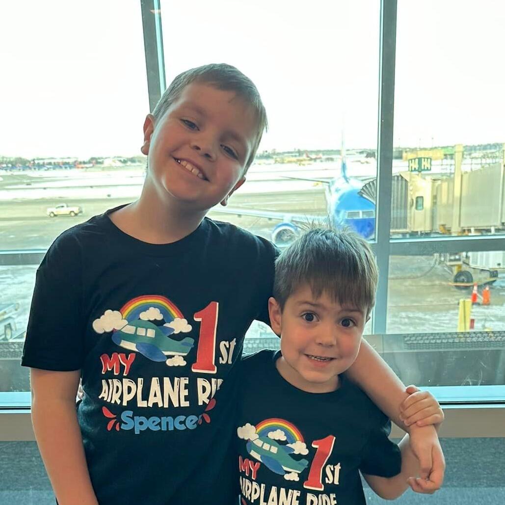 Spencer and Brody Theisen