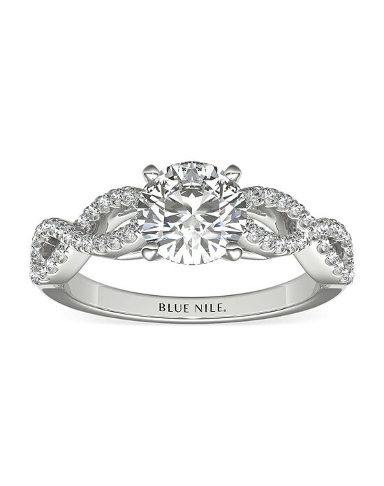 Blue Nile Round Cut Engagement Ring - 1