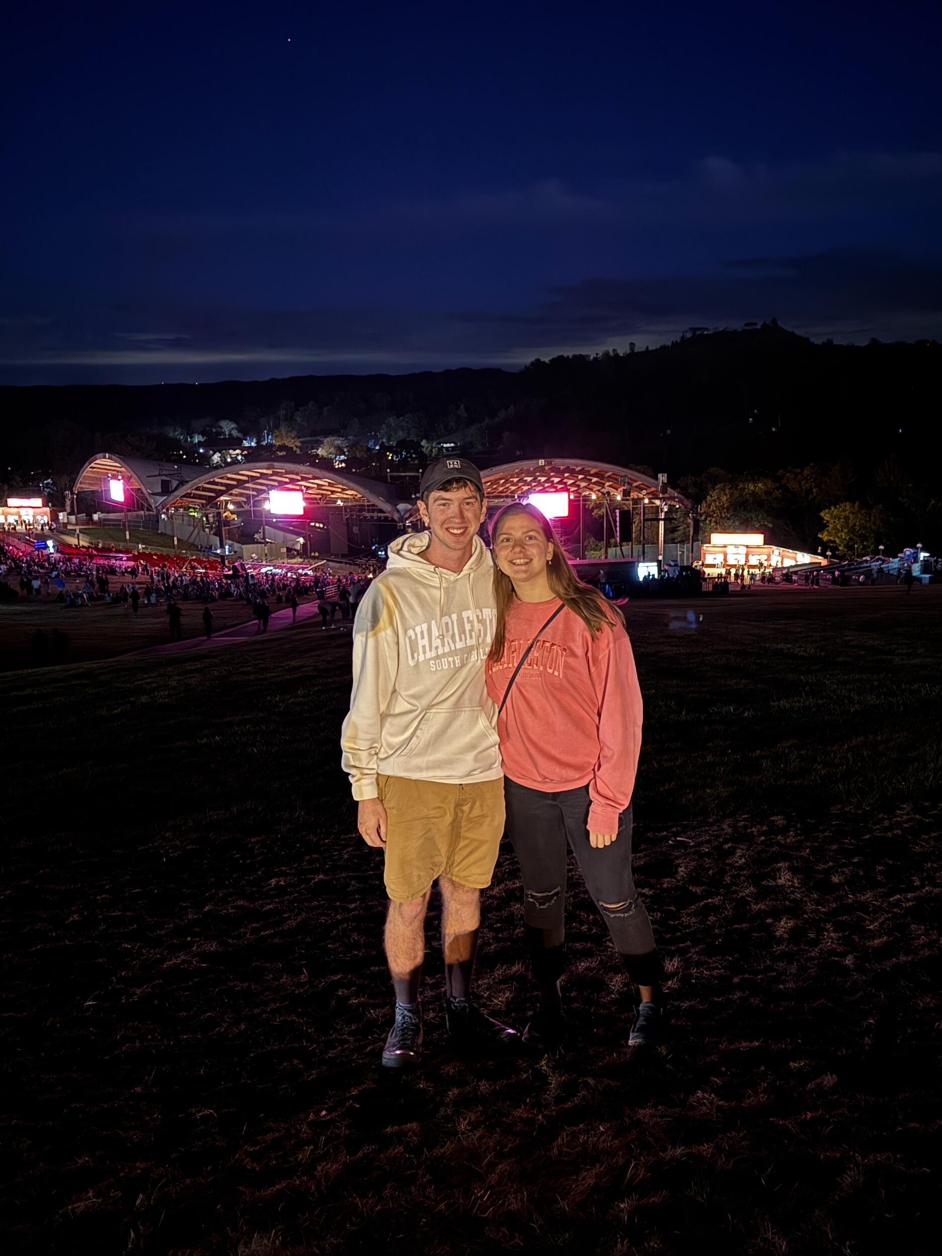 Our first Concert together. Tyler wanted to see Fred Again.