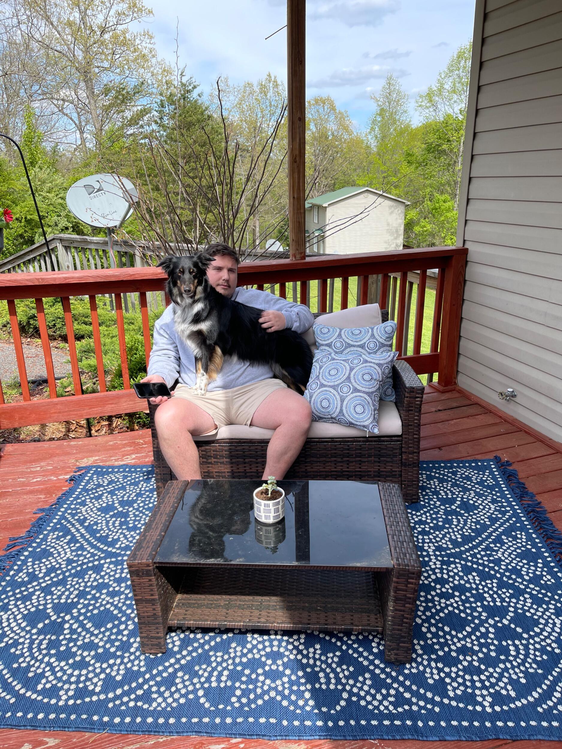 We decided to move to Pikeville together and of course had to bring Bailey along