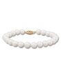 Kay Jewelers Cultured Pearl Bracelet 10K Yellow Gold 7.5" Wedding Bracelets photo - thumbnail - 1