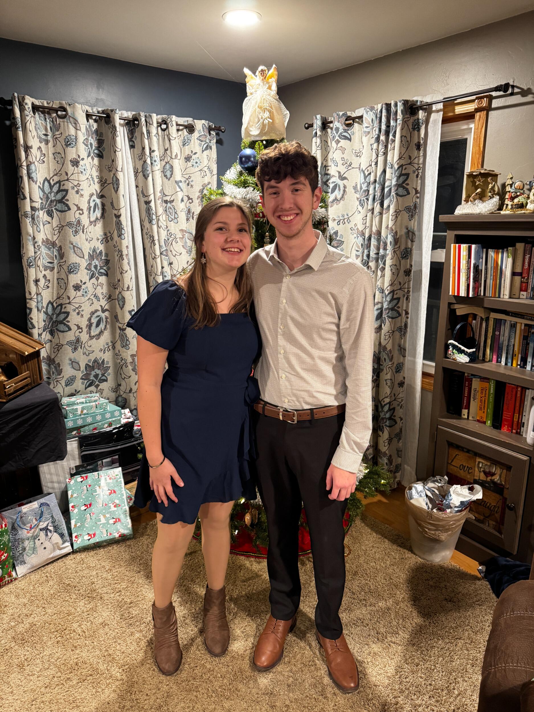 Our first Christmas that we go to spend together. 