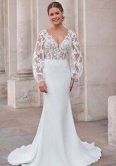 Adore by Justin Alexander Riley Fit-and-Flare Wedding Dress