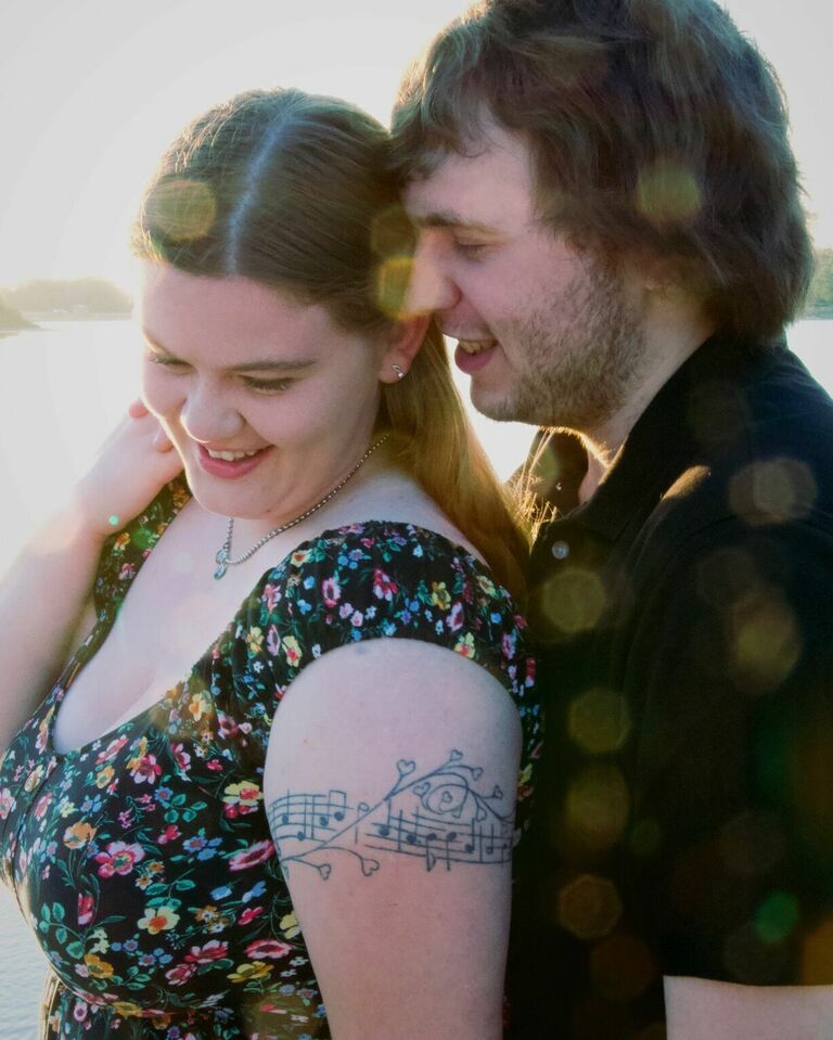 Lizzy & Logan Home Page Banner