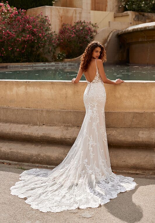 Val Stefani Penelope Mermaid Wedding Dress - 3