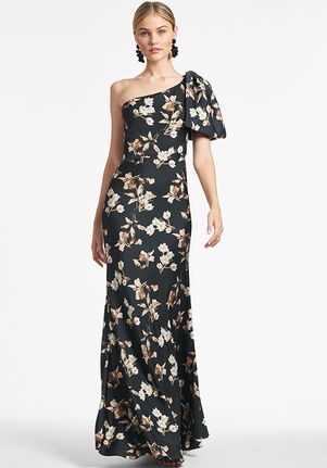 Sachin & Babi Aubrey Gown - Black Venetia Petal Black Mother Of The Bride Dress