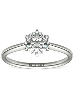 Blue Nile Round Cut Engagement Ring