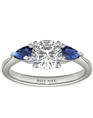 Blue Nile Round Cut Engagement Ring