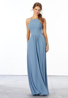 Morilee by Madeline Gardner Bridesmaids 21666 - Morilee by Madeline Gardner Bridesmaids Halter Bridesmaid Dress