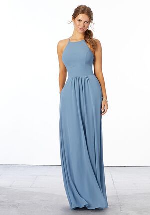 Morilee by Madeline Gardner Bridesmaids 21666 - Morilee by Madeline Gardner Bridesmaids Halter Bridesmaid Dress