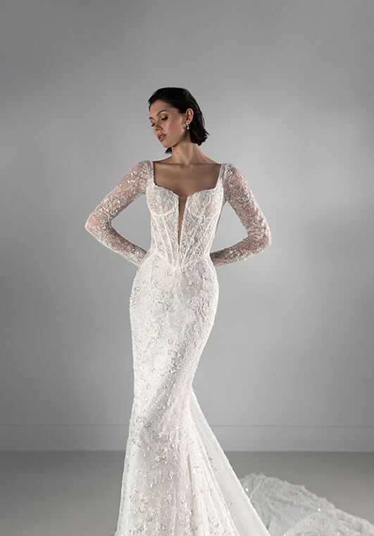 Martina Liana Luxe LE1405 Column Wedding Dress - 4