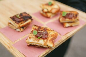 Passed Grilled Cheese Squares