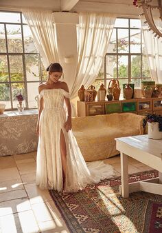 Lillian West 66395 A-Line Wedding Dress