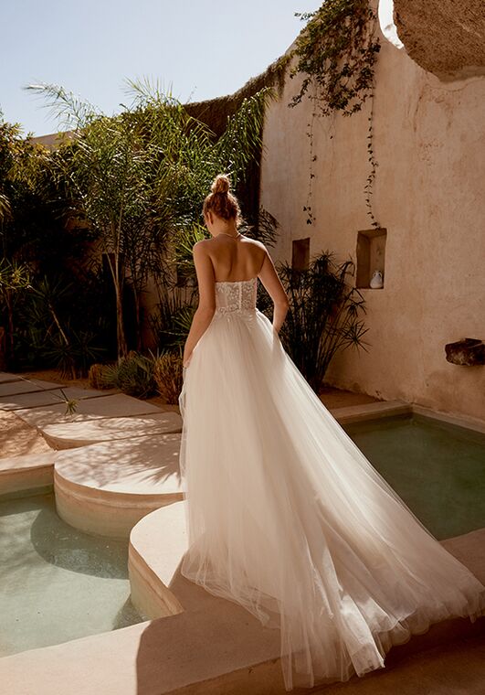 Lillian West 66361 A-Line Wedding Dress - 3
