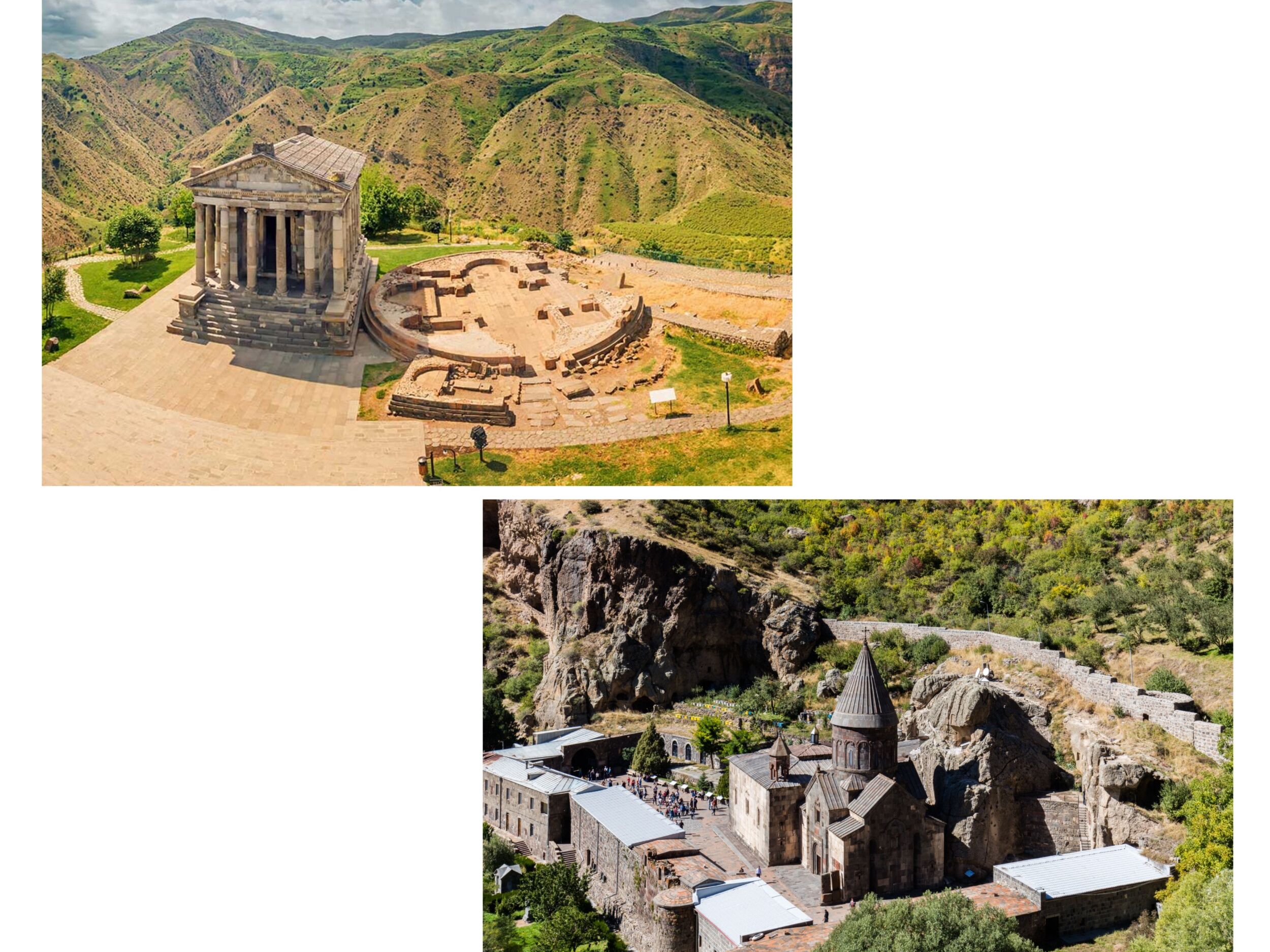 Picture of Friday, August 2 -  visit to garni temple and geghard monastery