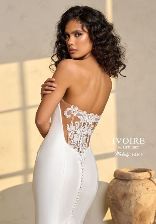 IVOIRE by KITTY CHEN MELODY, V2306 Mermaid Wedding Dress - 3