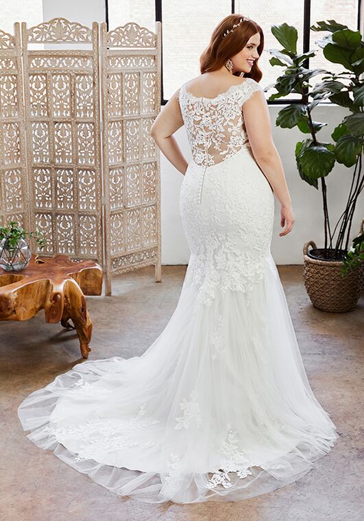 Beloved by Casablanca Bridal BL329 Darcey Mermaid Wedding Dress - 5