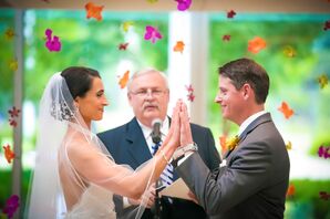 Ethereal Floral Crystal Bridal Hairpiece