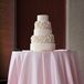 Handcrafted Flower-Adorned Wedding Cake
