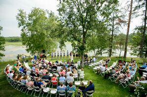 Summer Backyard Wedding Ceremony