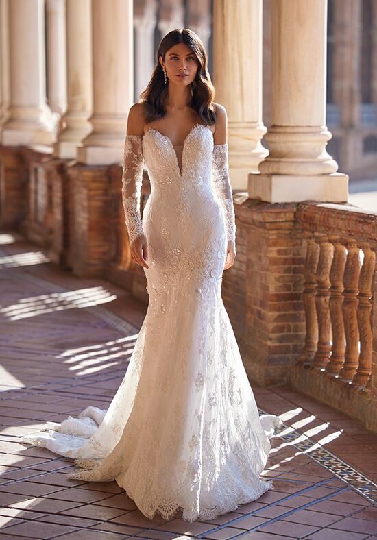 Moonlight Couture H1550 Mermaid Wedding Dress - 1