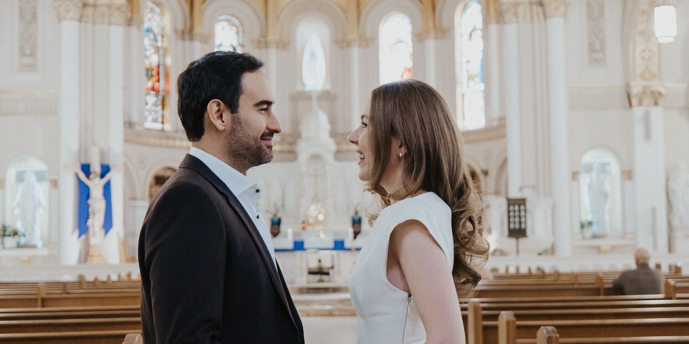 Vero & Luis Home Page Banner