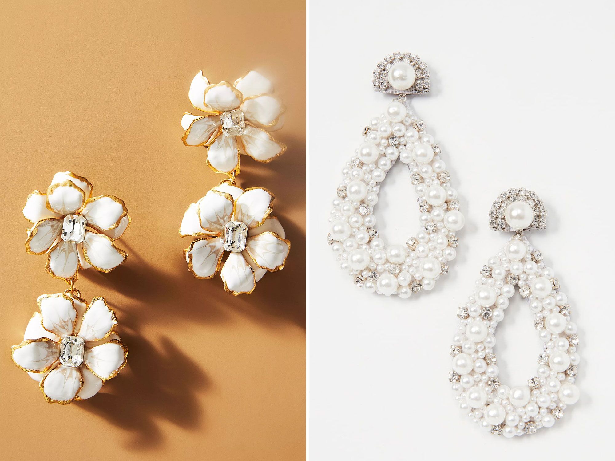 20 Wedding Statement Earrings for All of Your Bridal Events