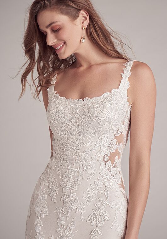 Maggie Sottero SAMANTHA Sheath Wedding Dress - 5