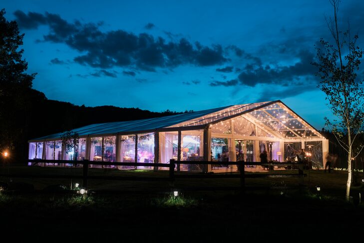 Clear Reception Tent