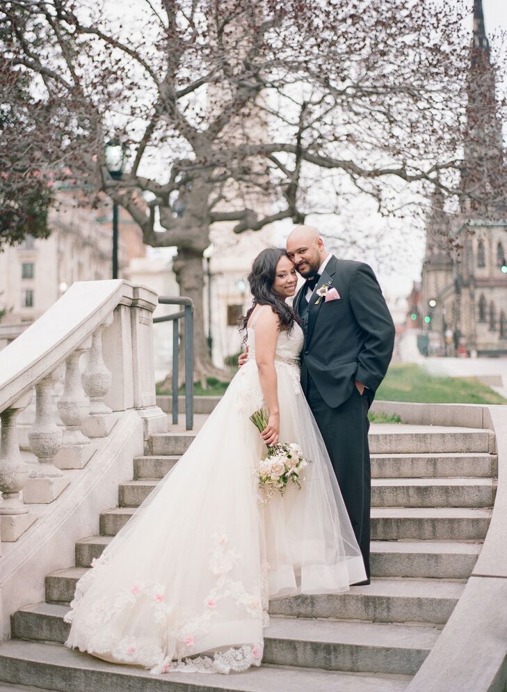 After an elopement in Paris, LaKesha Smith (39 and a senior marketing manager) and Erick Proctor (35 and a network administrator) returned to Baltimor