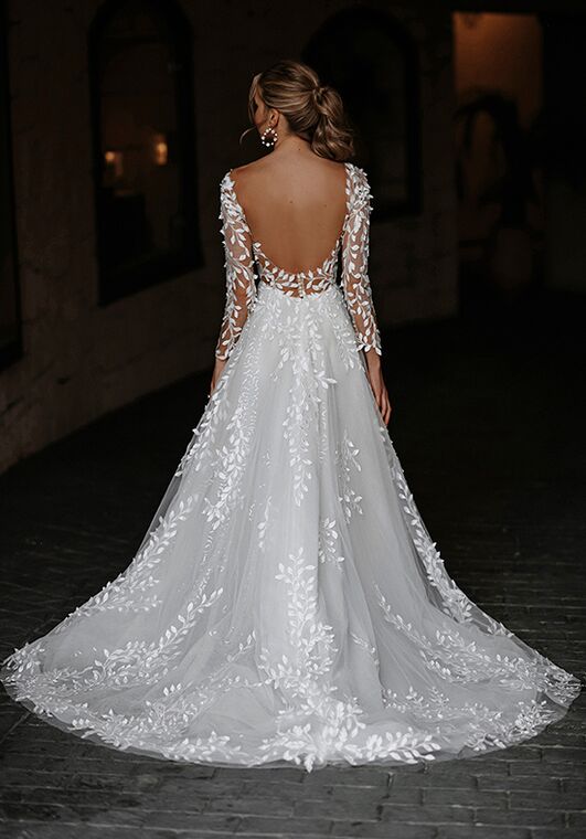 Abella Idina A-Line Wedding Dress - 3