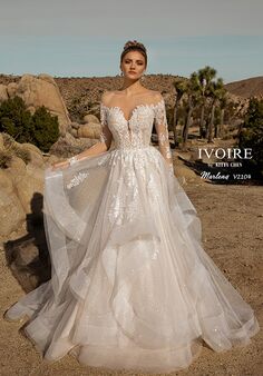 IVOIRE by KITTY CHEN MARLENA,V2104 Ball Gown Wedding Dress