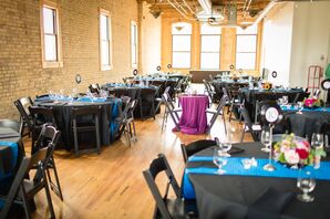 Day Block Building Industrial Wedding Reception