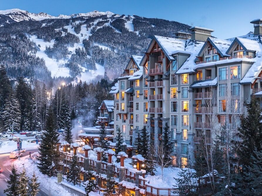 Picture of Our Hotel Block in Whistler: Pan Pacific Whistler Mountainside
