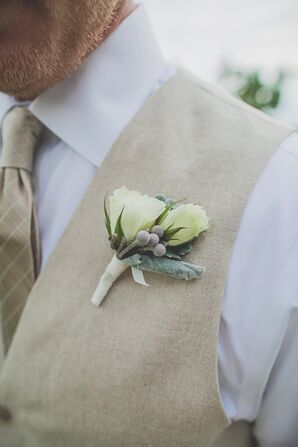 Textured Boutonniere