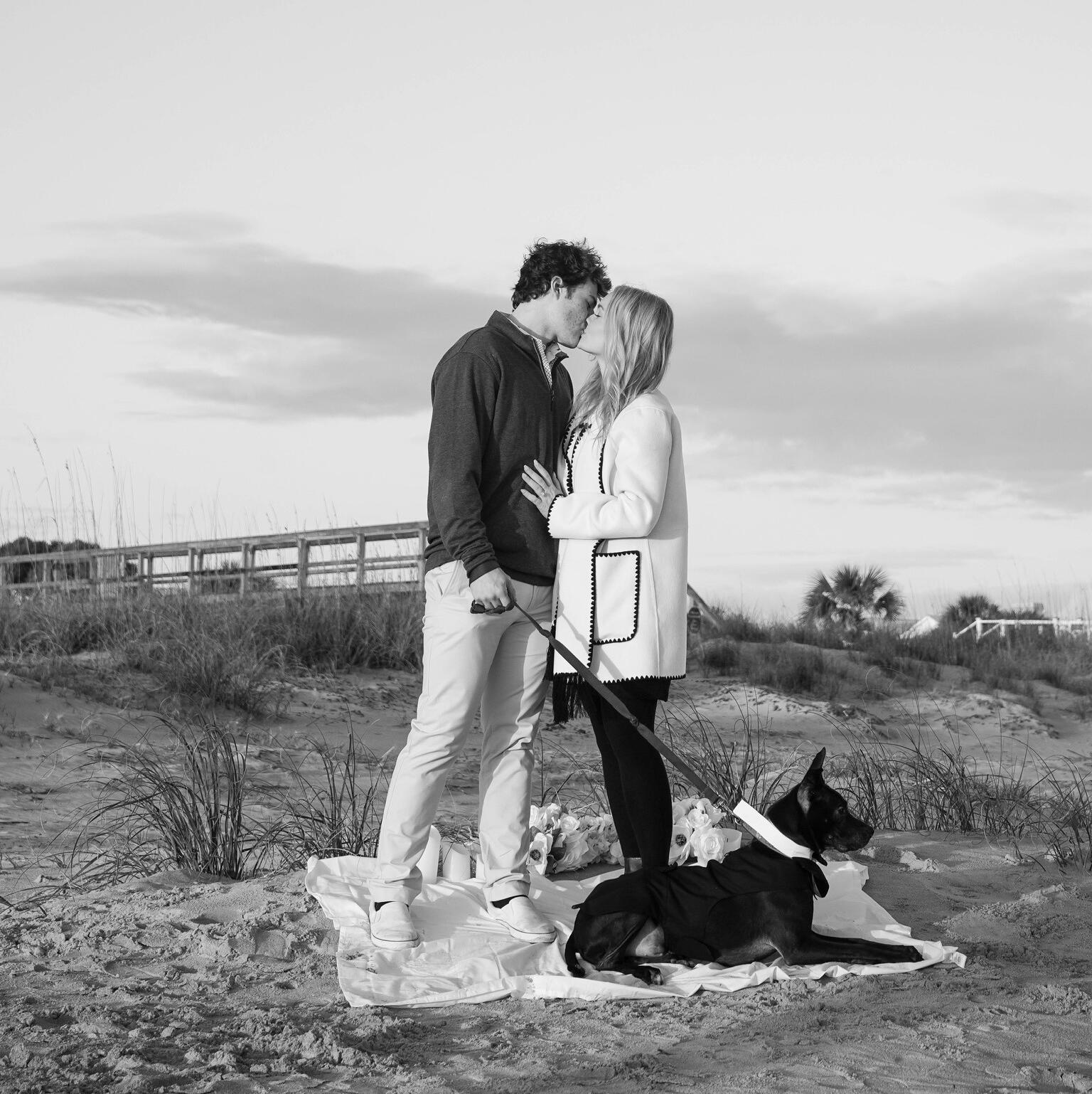 Picture of Sykes Proposes and Eden says Yes!!!