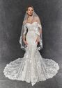 Justin Alexander Signature Taranto Fit-and-Flare Wedding Dress - thumbnail - 6